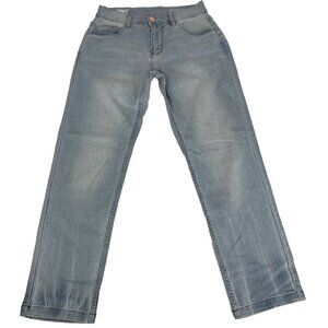 Mugsy Jeans Stretch Denim Men’s 30x30 Grands Tapered Fit Light Wash Stretch